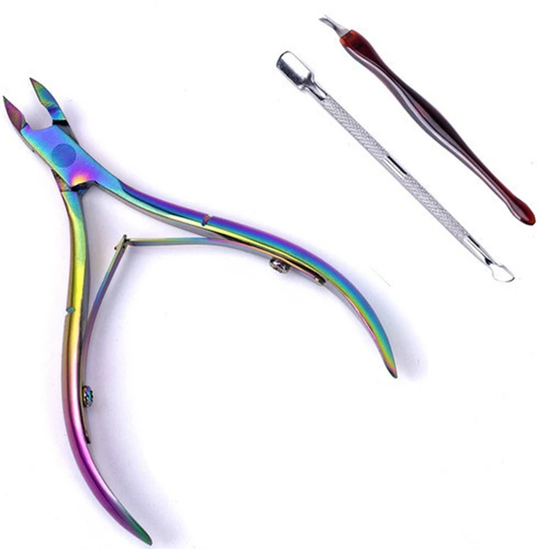 3 шт. щипцы для удаления кутикулы из нержавеющей стали| |
