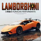 Модель спортивного автомобиля Bburago 1:24 Lamborghini Huracan, коллекционная игрушка в подарок