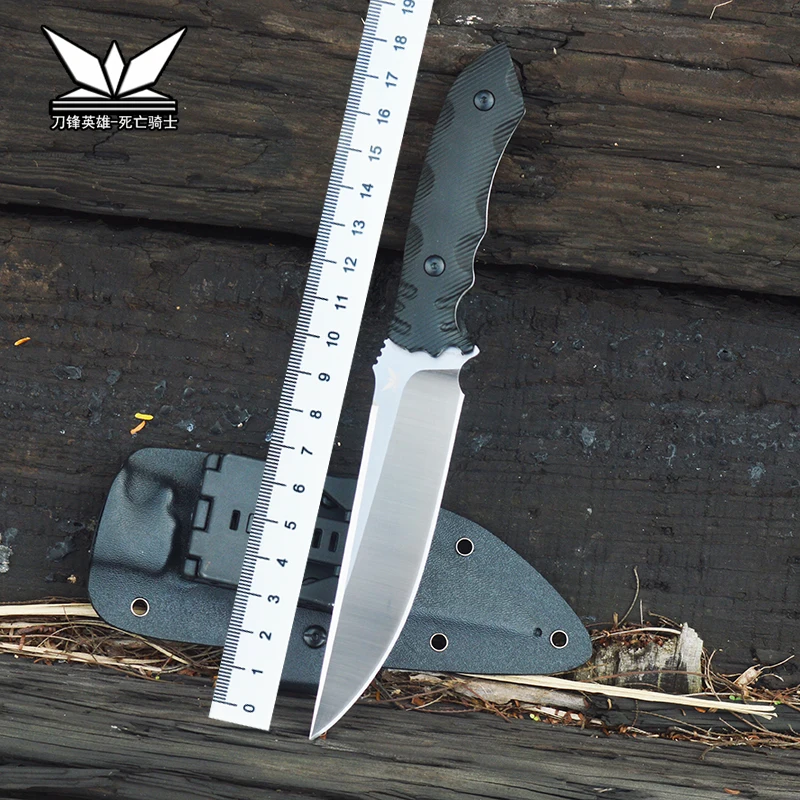 D2 лезвие K10 Ручка KYDEX футляр Открытый нож с фиксированным лезвием для выживания