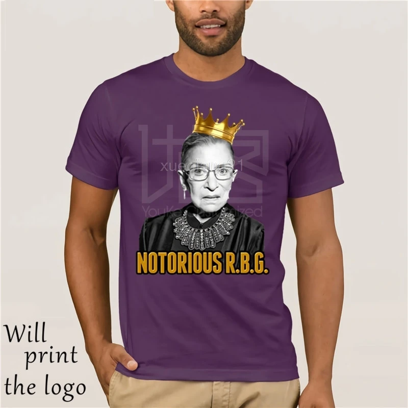 Мужские топы в стиле унисекс Ruth Bader гинсбург мужские модные футболки для клубов -