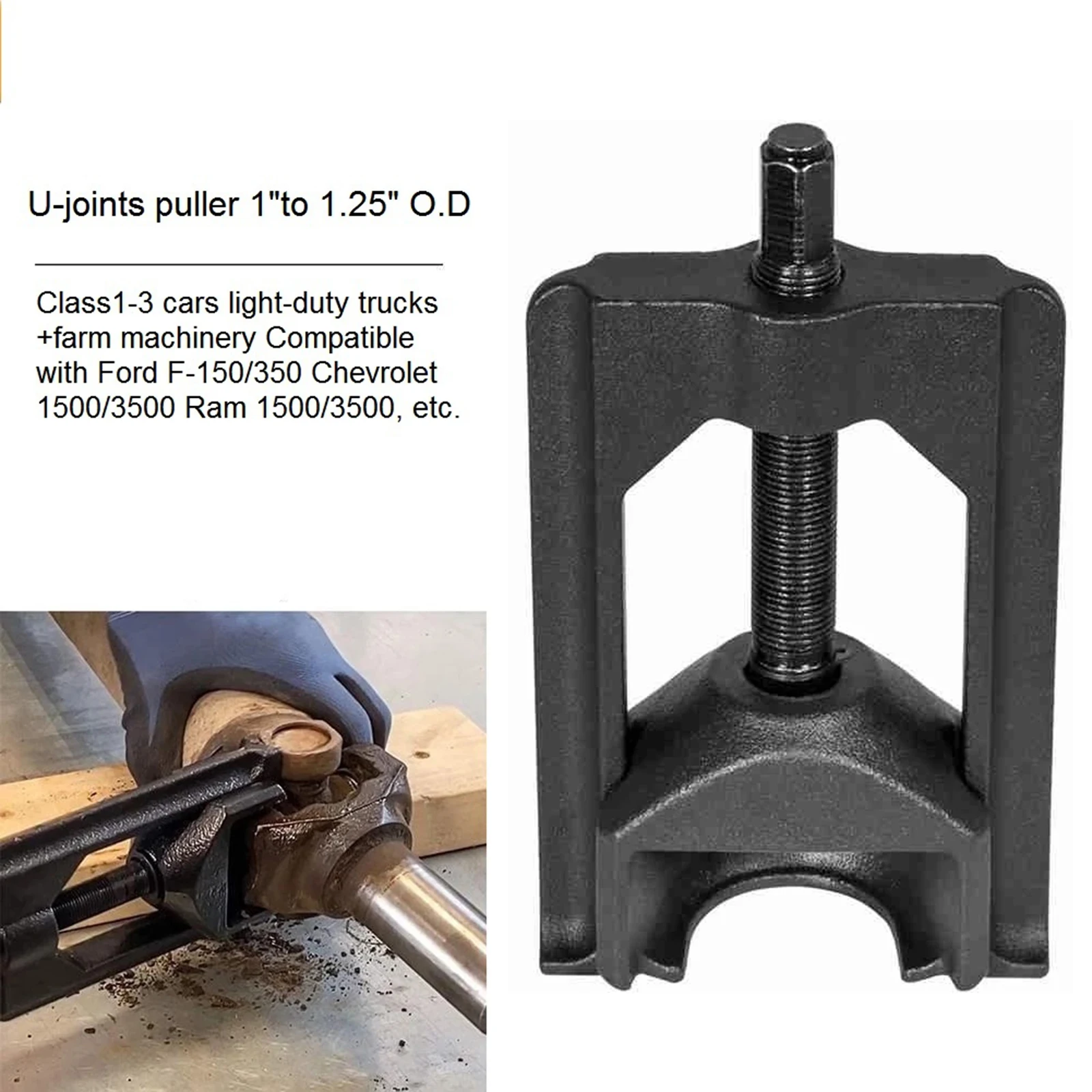 Universal Car Joint Puller Tool Propshaft Seperator Adjustable Remover Fully Tool Assembly Splitter