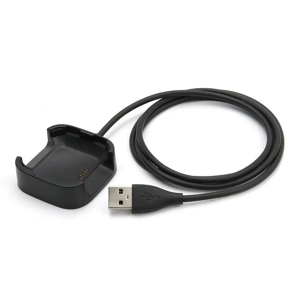 Watch Charging Cradle Dock Bracelet Base Smart Charger USB Cable For Fitbit Versa | Электроника