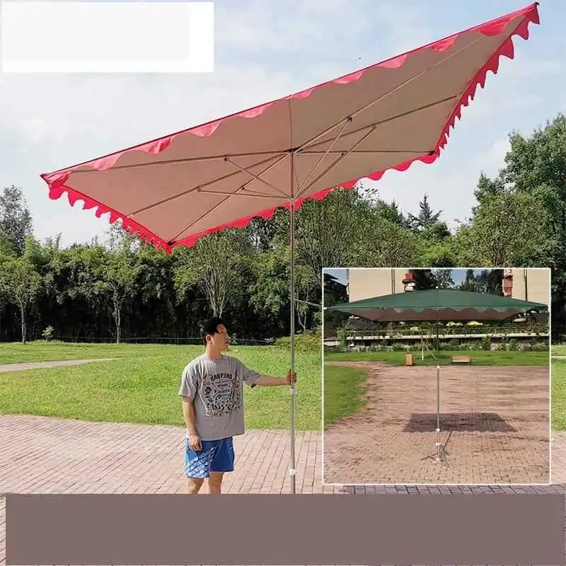 Günstig Terras Ombrellone Da Giardino Ombrelle Mariage Moveis Mesa Y Silla De Jardin Terrasse Möbel Im Freien Sonnenschirm Garten Regenschirm Set