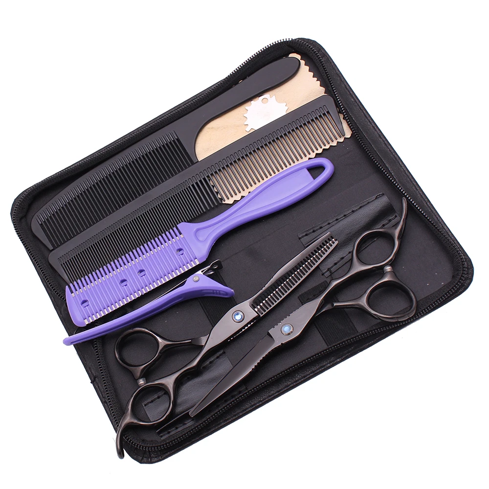 Профессиональные ножницы для стрижки волос 6 &quotнержавеющая Настройка логотипа