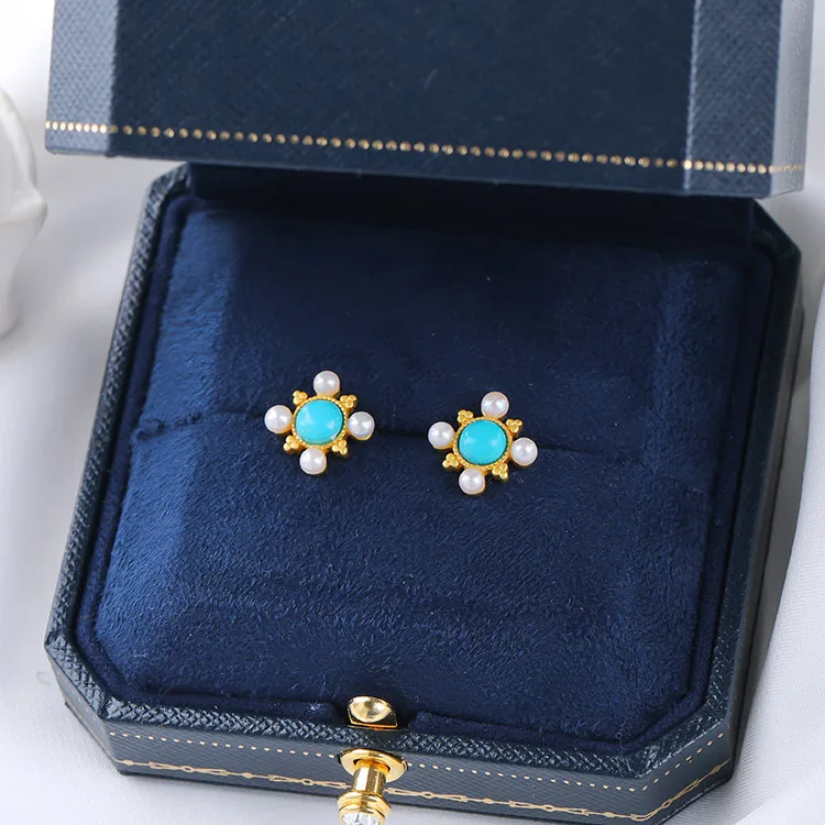 Женские серьги гвоздики CMajor элегантные из стерлингового серебра 925 пробы с