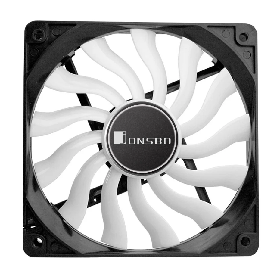 

JONSBO 12020 Ultra-thin Case Fan Quiet 120mm Computer Chassis CPU Coole Cooling Fan Support Molex 3pin Connector