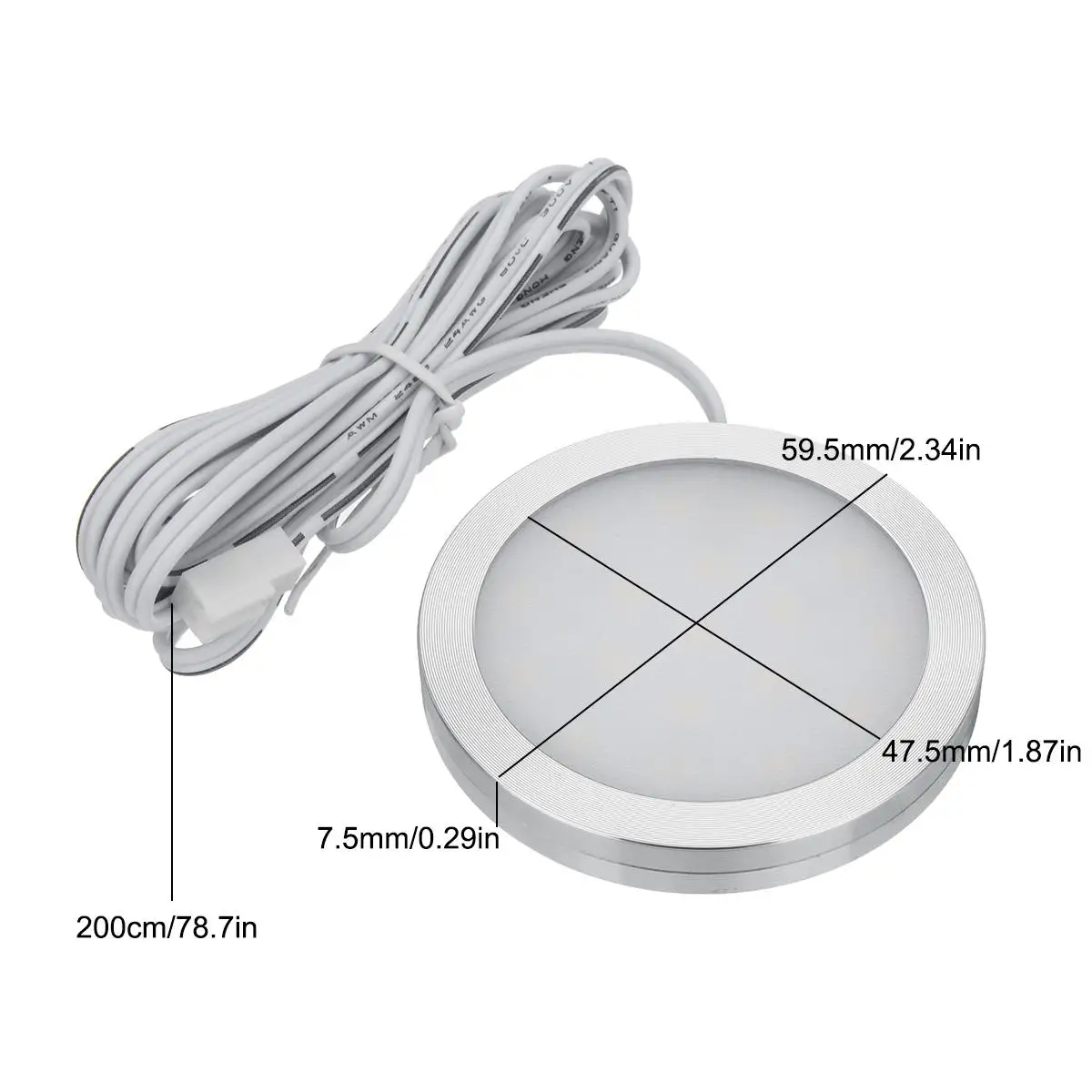 Внутреннее освещение для лодки кемпинга прицепа светодиодный 6/8/10/12x