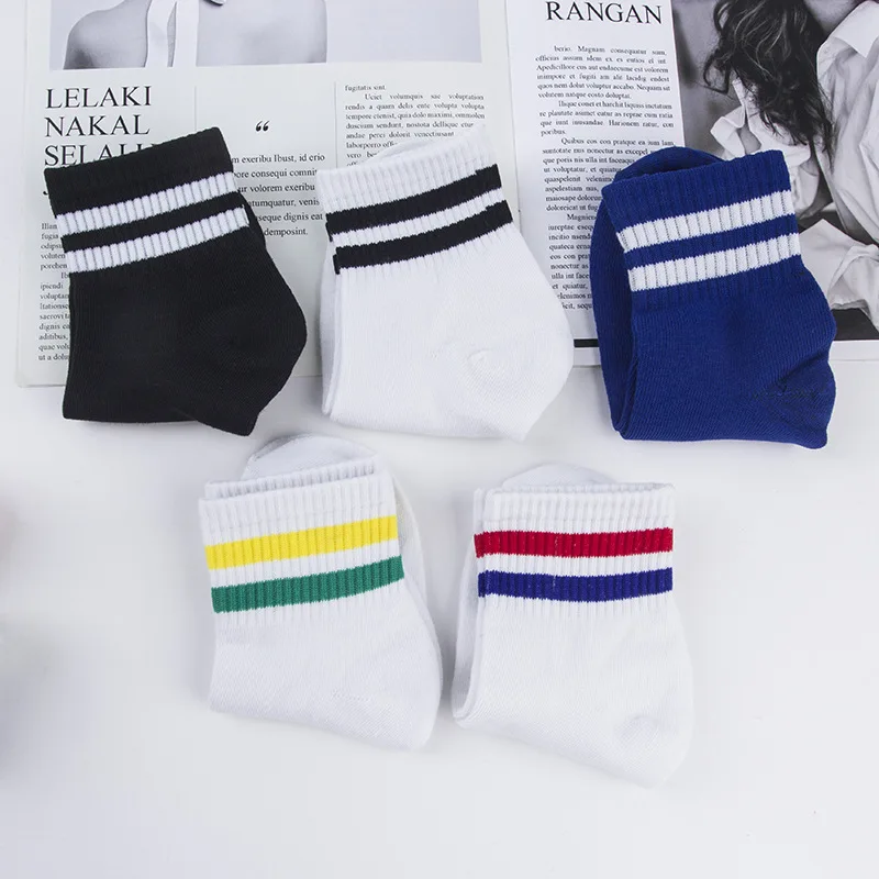 Смешные носки Харадзюку женские разные цвета милые дизайнерские школьные
