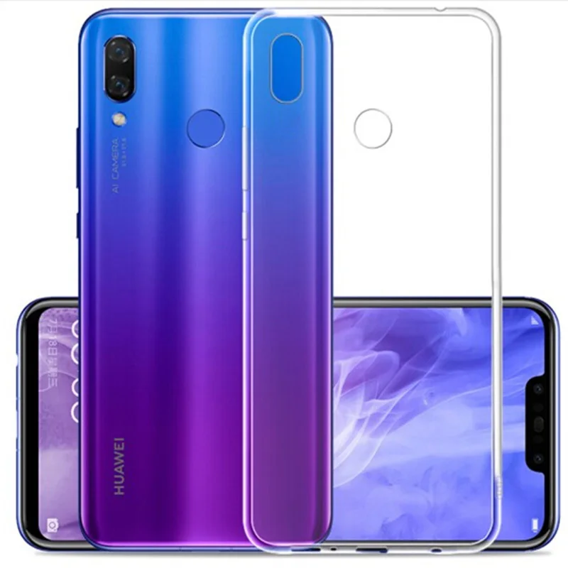Роскошный мягкий силиконовый чехол из ТПУ и резины для HuaWei NOVA 5 Pro 3E 4