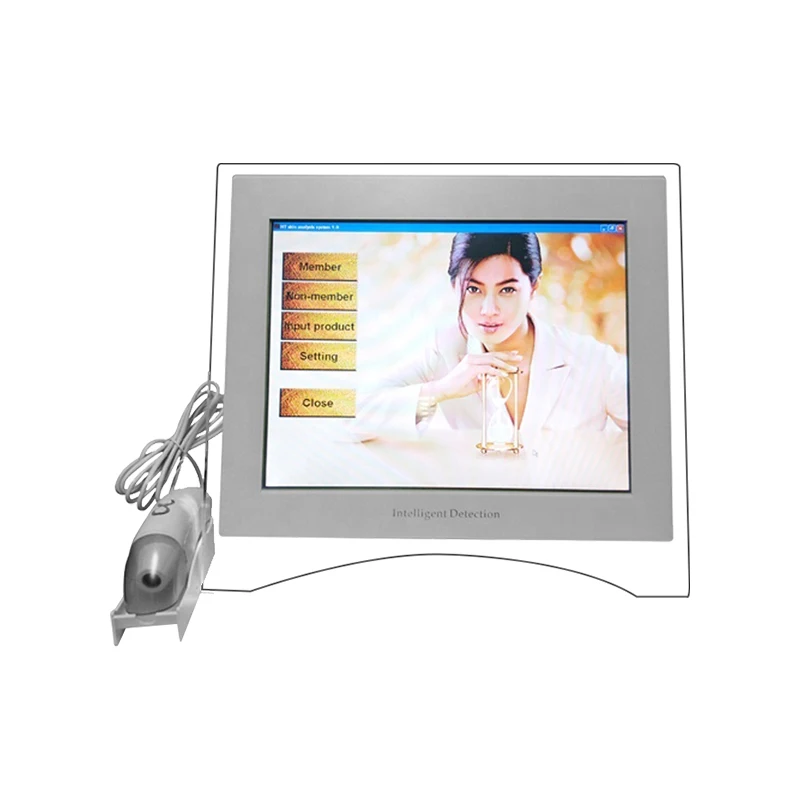 

Professional High quality digital skin analyzer/ facial skin moisture tester/ skin scanner analyzer beauty machine CE