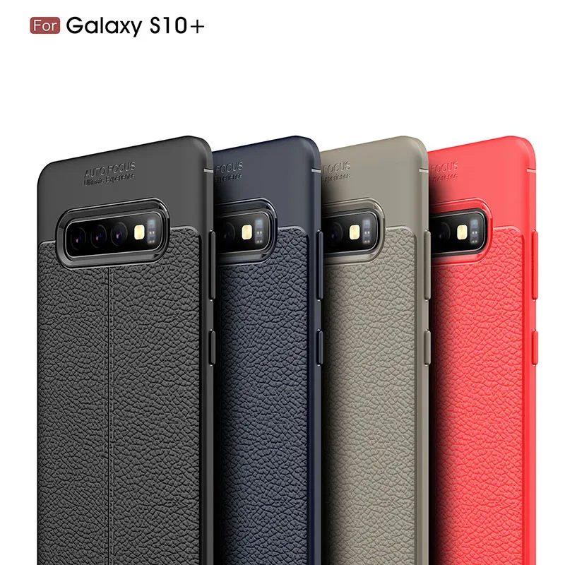 Противоударный чехол для Samsung Galaxy s10e s10 + s10plus 5G Матовый Мягкий ТПУ чехол|Бамперы| |