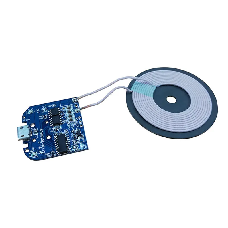 Беспроводной передатчик высокой мощности 5 Вт 1 А модуль беспроводной зарядки