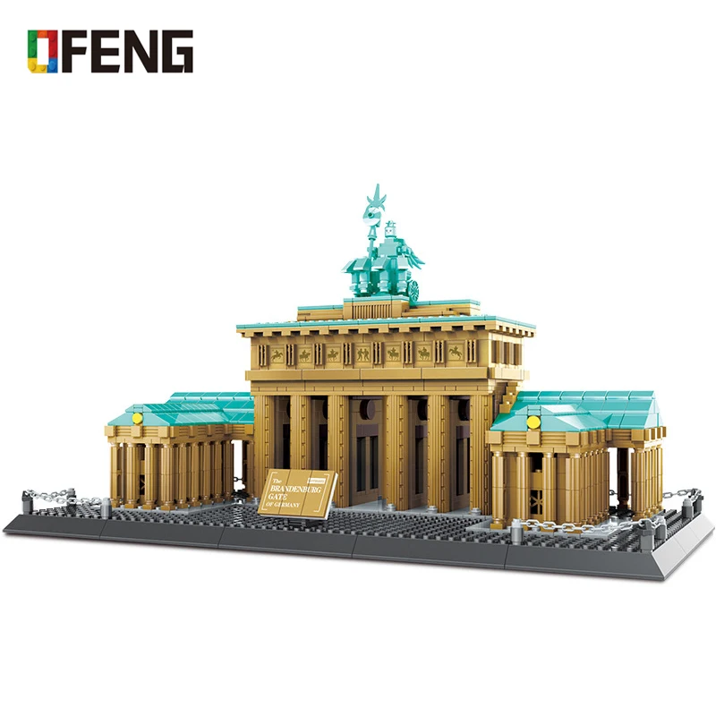 

Architecture City Building Blocks Italy Rome Colosseum Eiffel Tower Bricks Empire State Building Kits Toys For Children Gifts