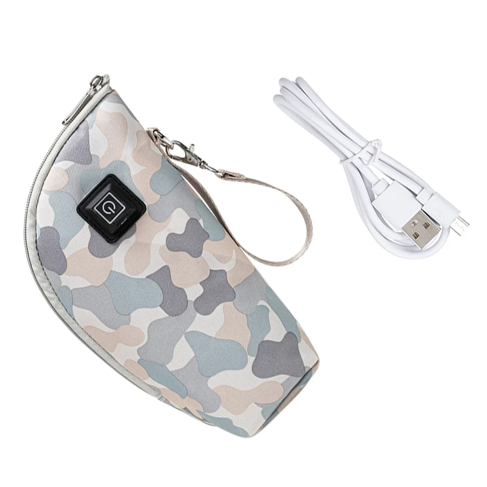 

USB Baby Bottle Warmer Water Bottle Heating Cover Sleeve Baby Shower Gift