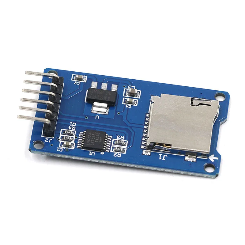 Карта Micro SD плата расширения памяти TF карты защитный модуль SPI для Arduino