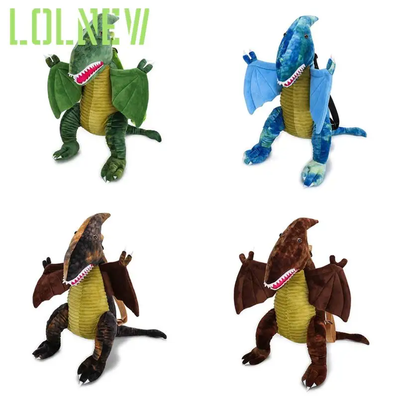 Children Dianosaur Backpacks 3D Dinosaur Baby Backpack For Boys Girls Cute Kids Doll Plush Bag Animal Dinosaur Bags Toys Gifts