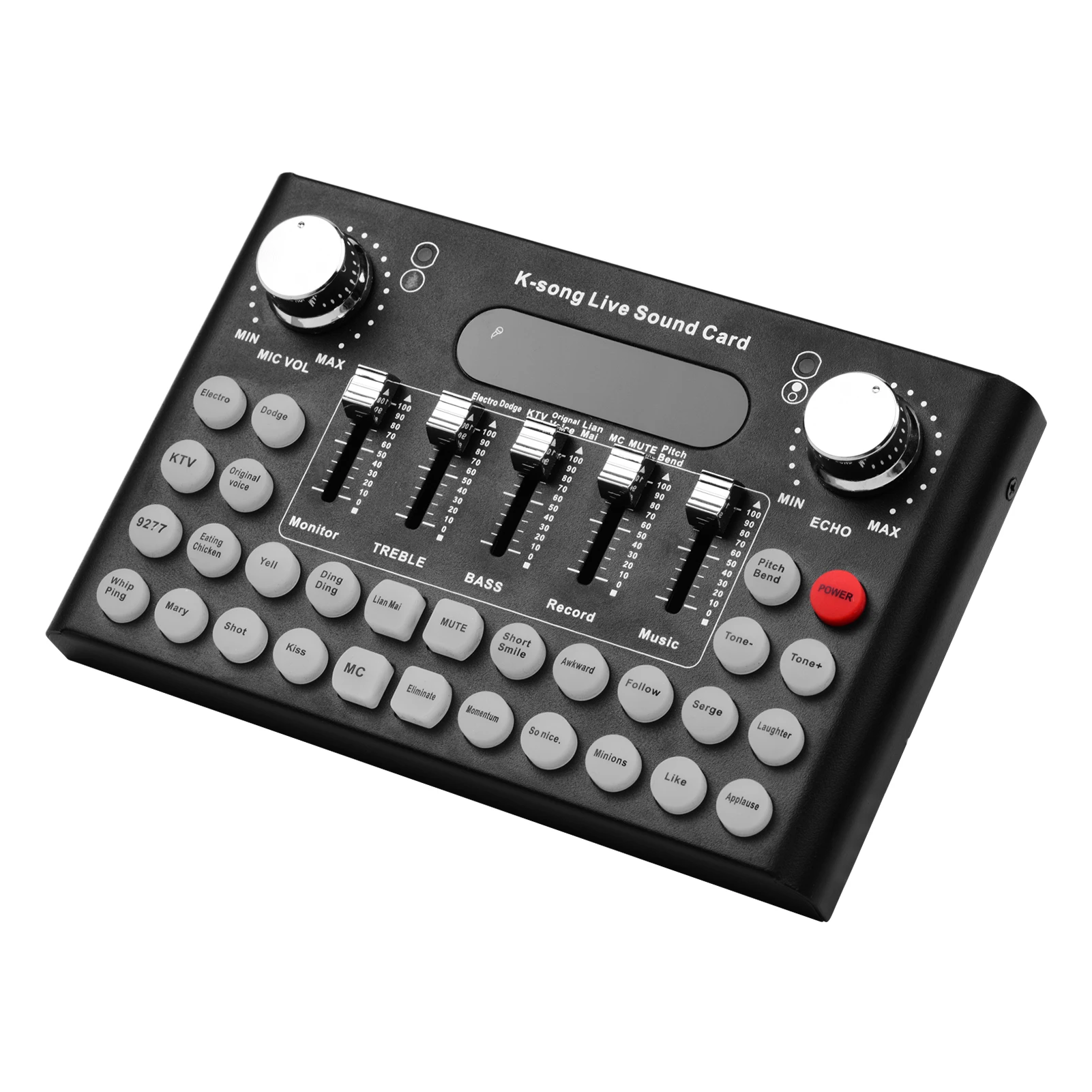 

Звуковая карта для смартфона, компьютера, устройство для изменения голоса, звуковой миксер со встроенными несколькими звуковыми эффектами ...