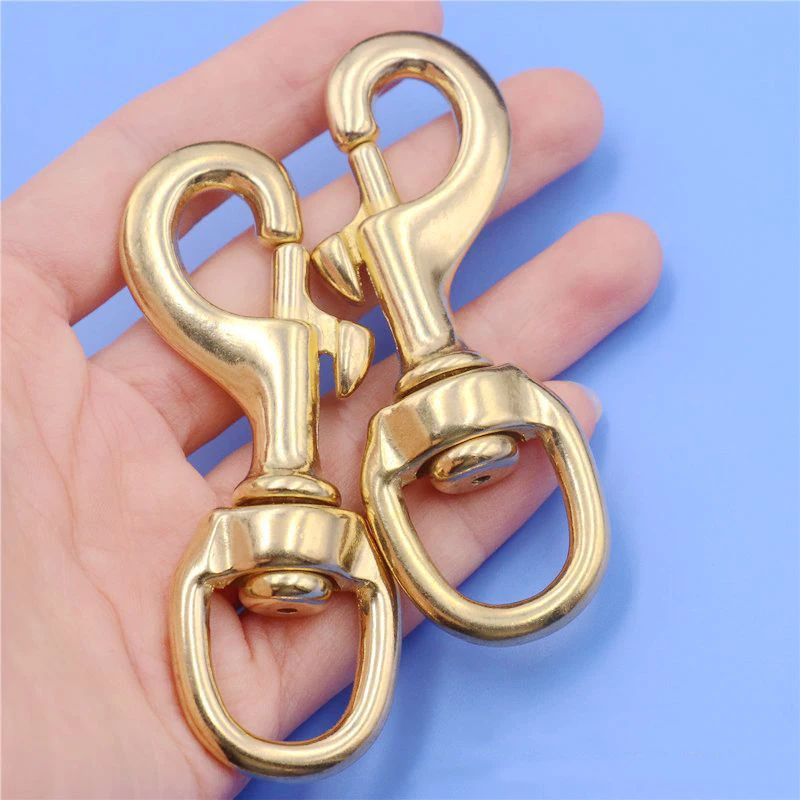 1 шт. качественный латунный триггер поворотный глаз 18 мм болт застежка крючок для