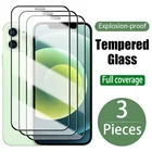 Защитное стекло, закаленное стекло для iPhone 12, 6, 6s, 7, 8 Plus, 3 шт.