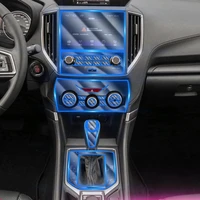 for subaru forester 2019 2020 car interior protection film navigation central control gear tpu transparent film modification