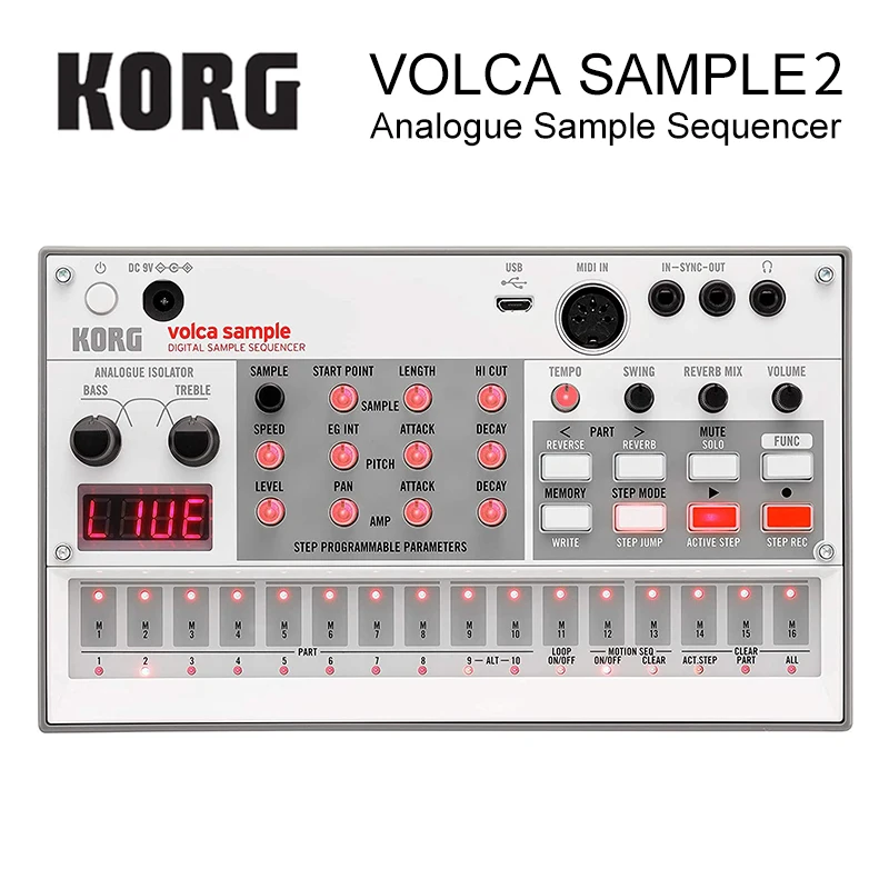 

Устройство для ритма воспроизведения Korg Volca