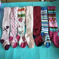 5pcslot baby pantyhose stockings childrens tights for boys girls dance leg warmer 6 36m random patterns