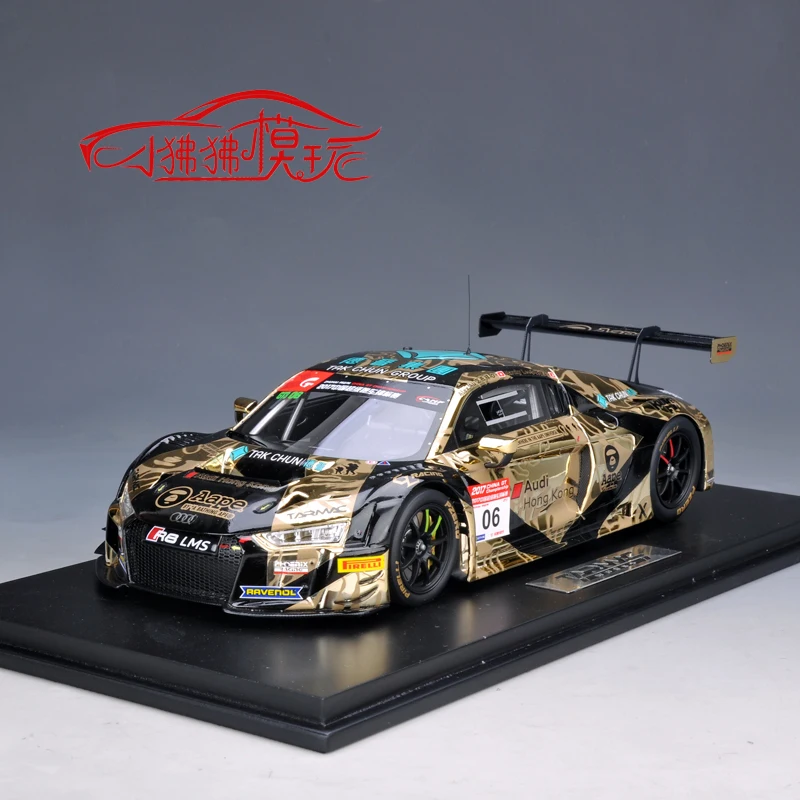 

Tarmac Works1:18 Audi R8 LMS Racing 06 # ограниченные коллекционные Литые полимерные модели автомобилей