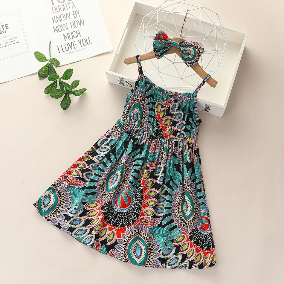 

Summer Cute Girls Flower Princess Sleeveless Dress Sundress for Newborn Baby Infant Children Clothes Kid Clothing