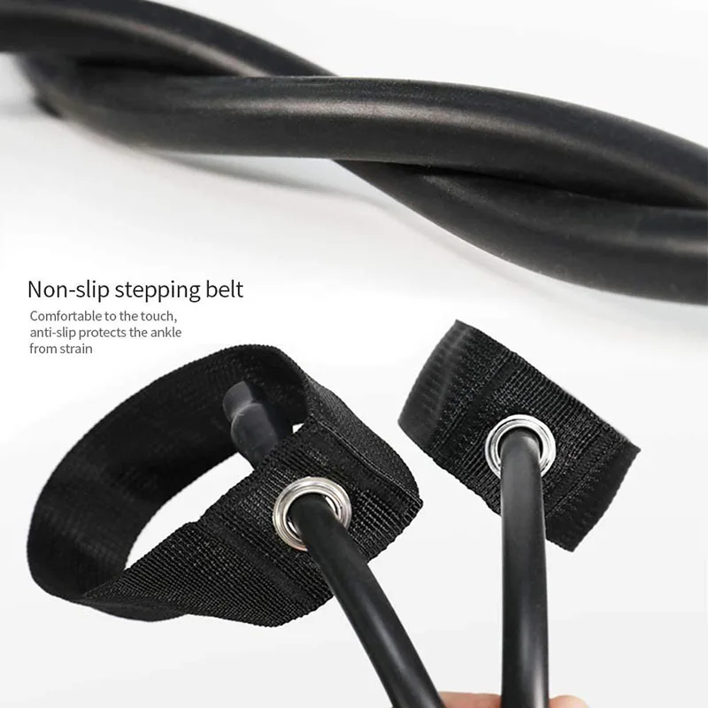 Yoga Pilates Bar Pull Rope Stick Exercise Equipment Crossfit Gym Workout Fitness Trainer with Resistance Elastic Bands | Спорт и