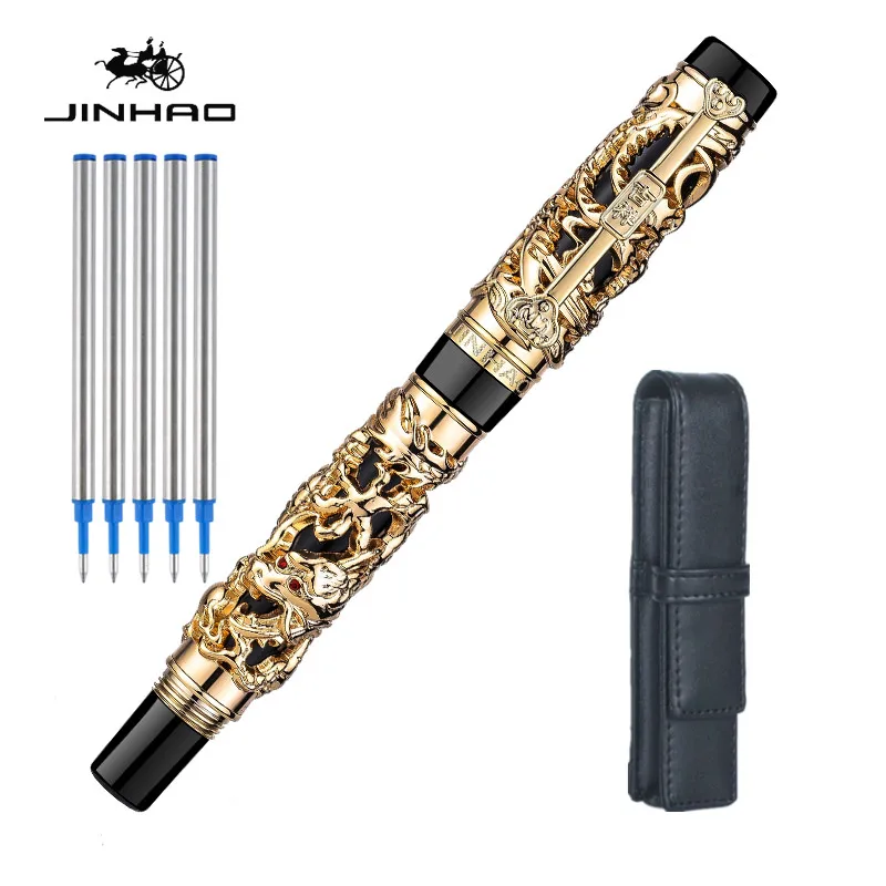 

Гелевая ручка Monte Mount Jinhao Дракон и Феникс