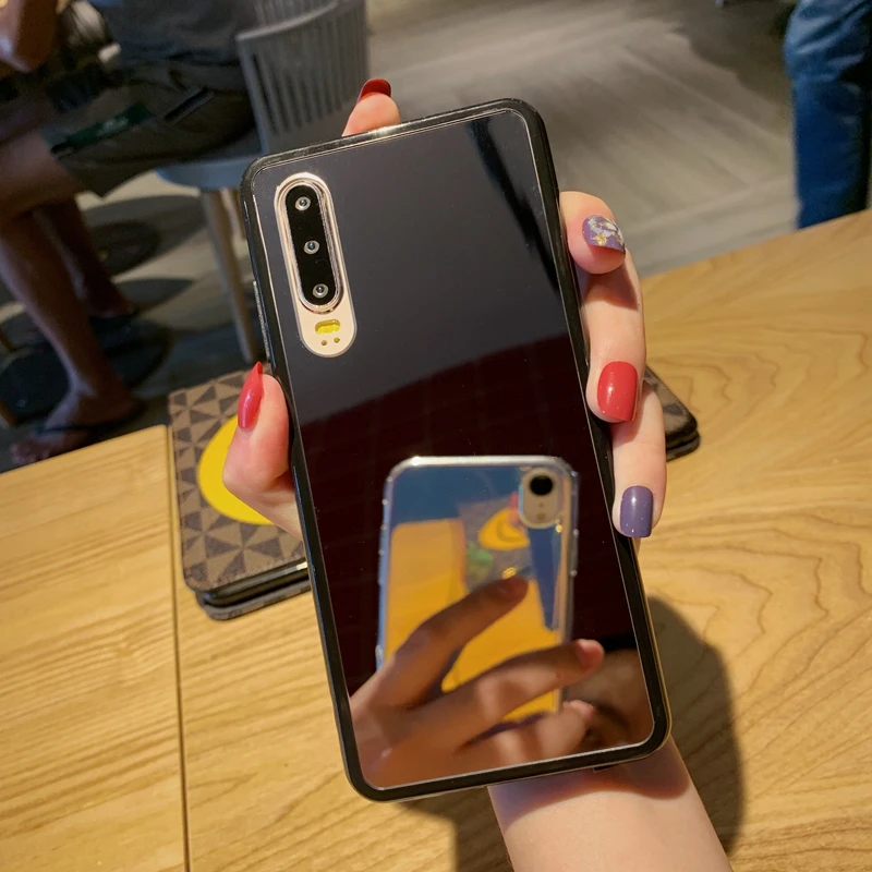 For Samsung Galaxy S8 S9 S10 S10e Note10 Plus A10 A20 A30 A40 A50 A60 A70 M10 A20e Plating Mirror Soft Silicone TPU Case Cover | Мобильные