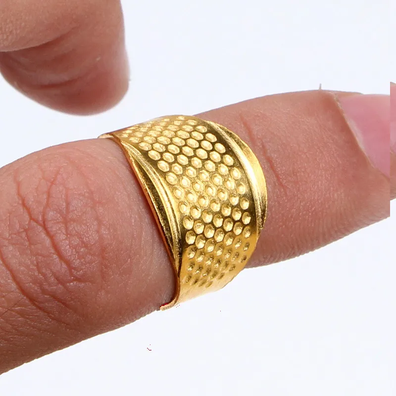 1 шт. бытовые швейные инструменты сделай сам серебряное кольцо наперсток защита