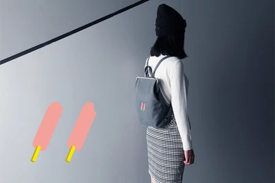 TANTO store YIZI художественный маленький свежий рот золотая вышивка холст рюкзаки женский стиль горячая распродажа