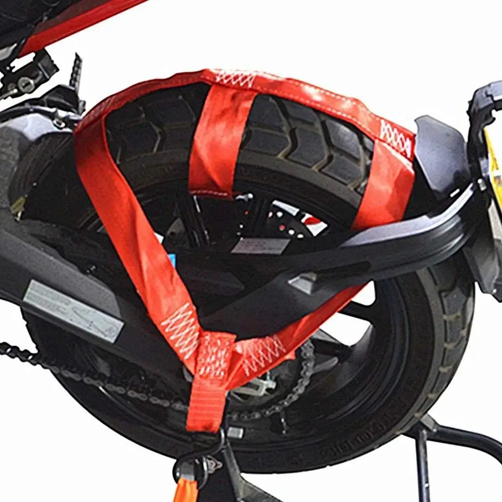 

Motorcycle Electric Vehicle Binding Strap Trailer Vehicle Bike Tire Straps Bundle Belt Motorbike Tyre Rear Wheel Fixing Band