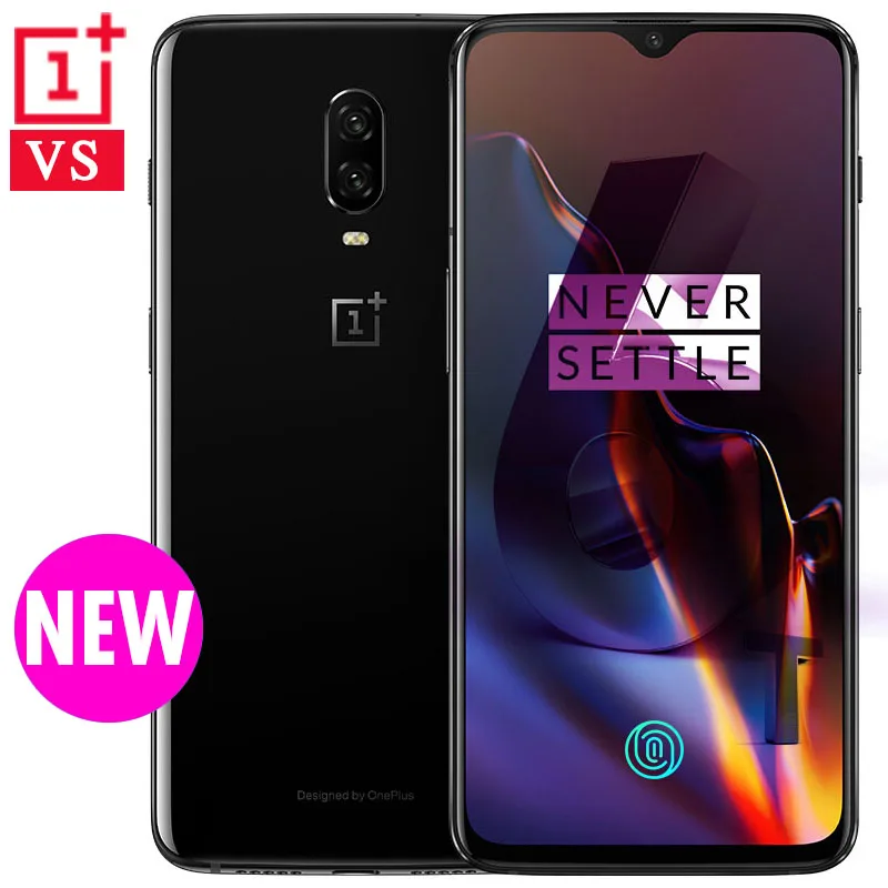 Глобальная прошивка Oneplus 6T 8 ГБ 128 Гб мобильный телефон 6 41 дюймов AMOLED экран Snapdragon 845