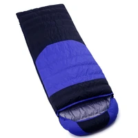 hot winter soft ultralight duck down sleeping bag outdoor camping waterproof envelope sleeping bag for adult nylon