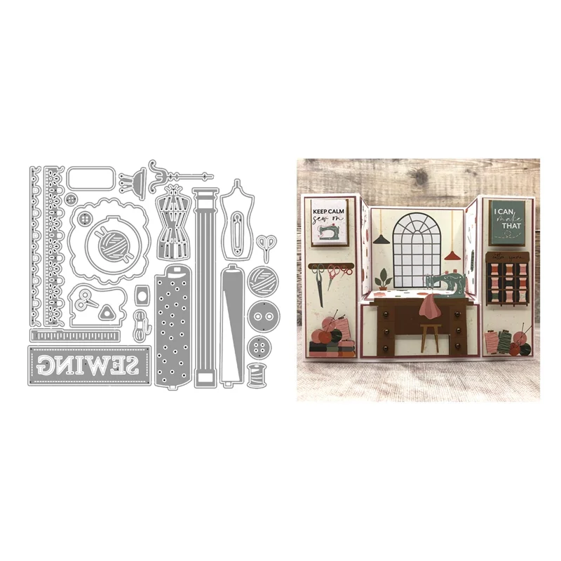 Новинка 2021 г. металлические Вырубные штампы и Скрапбукинг для изготовления