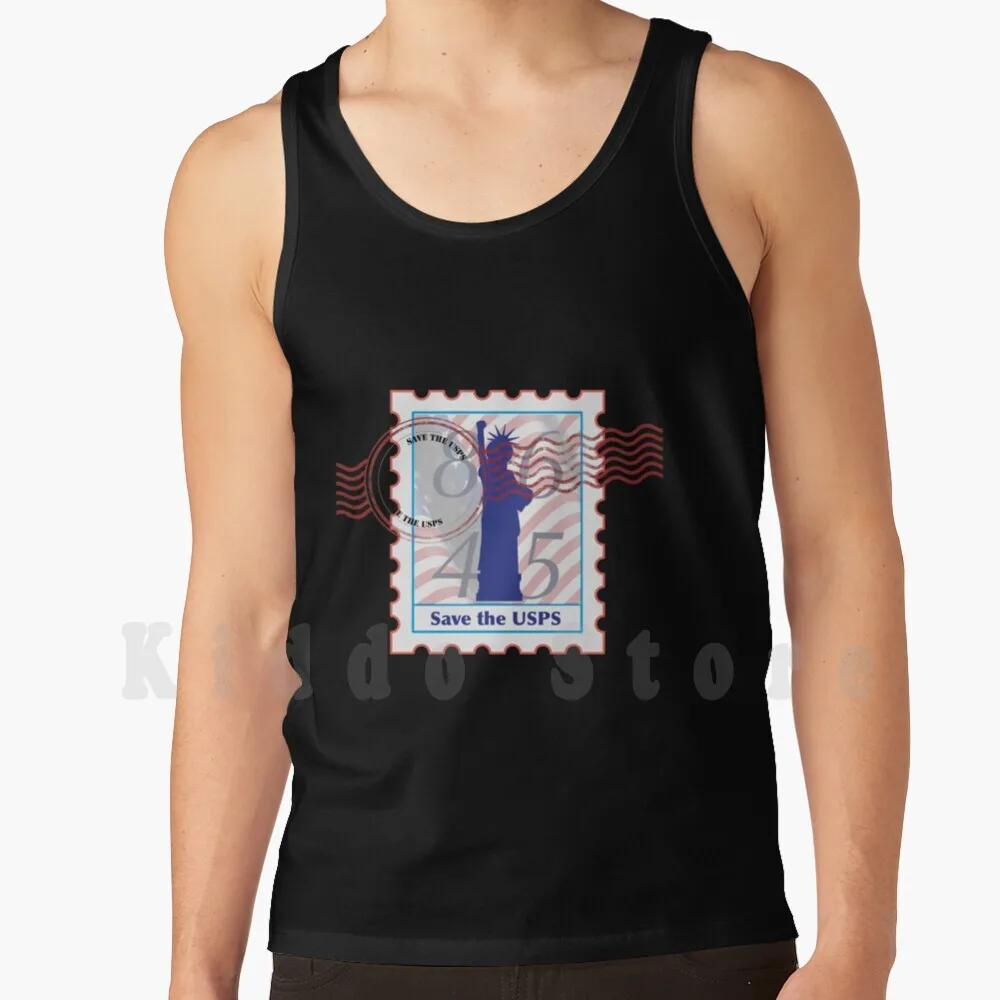 

Soul Sista’ Liberty ( Ssl ) Save The Usps Stamp Tank Tops Vest 100% Cotton Ssl Soul Sista Liberty Stamp Post Office Mail