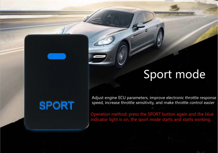 Powerbox чип поворота автомобиля контроллер дроссельной заслонки Педаль commander для toyota anahtar corolla, один ключ управления TRD Спорт поворота