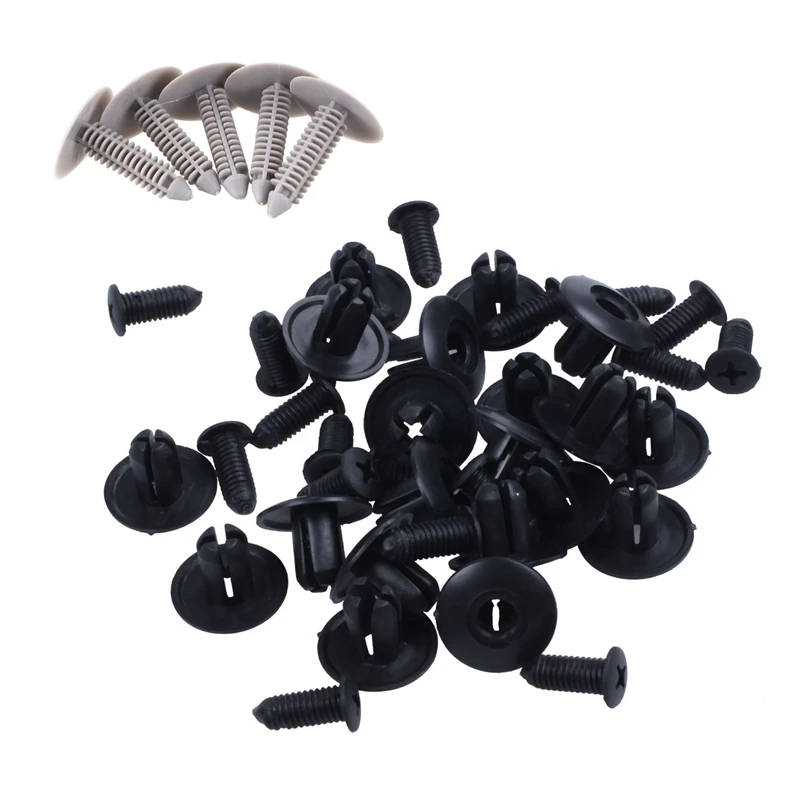 

5 шт., пластиковые заклепки 7 х7 мм с отверстием, 20 шт.