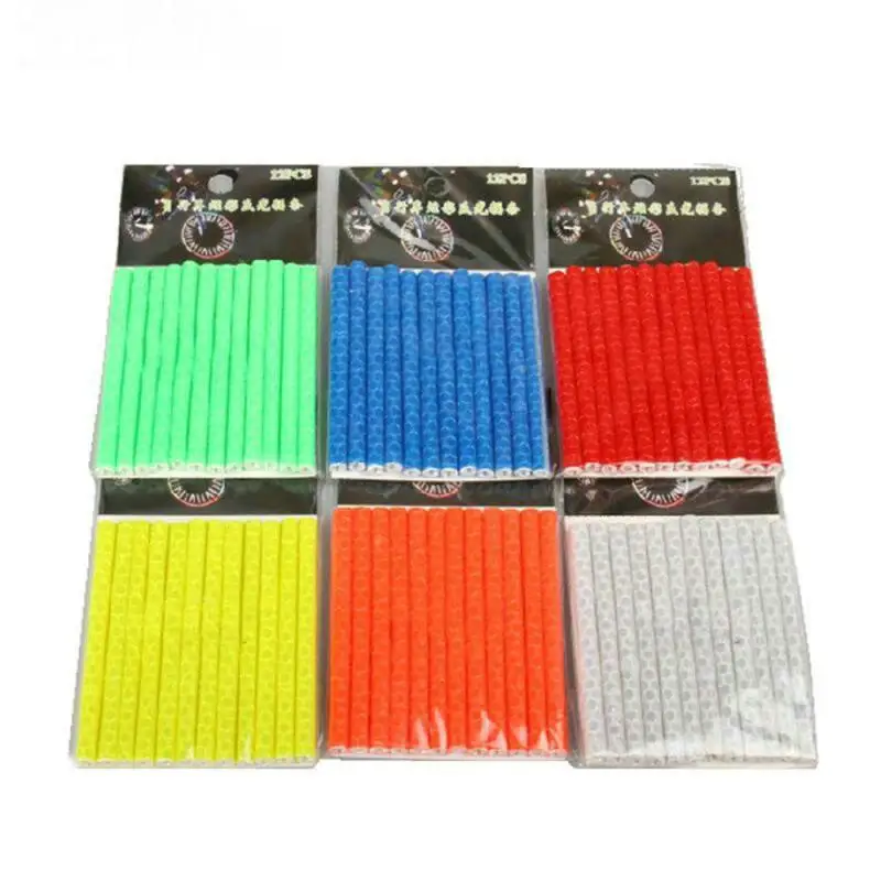 12 шт. светильник рь для горного велосипеда обод колеса спицы крепление трубка