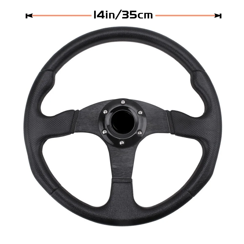 Универсальный руль AMCC модифицированный спортивный JDM 14 дюймов 350 мм алюминиевый |