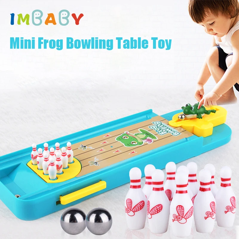 IMBABY мини настольная игра для боулинга игрушки детей родителей и помещений