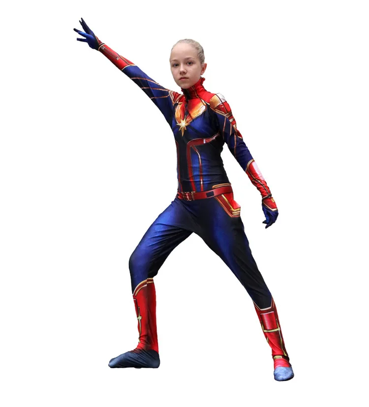 Новинка 2019 костюм супергероя 3D косплей женский комбинезон из фильма костюмы для