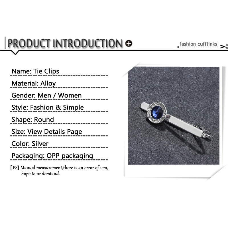 Высокое качество Мужские свадебные Зажимы для галстука классические простые