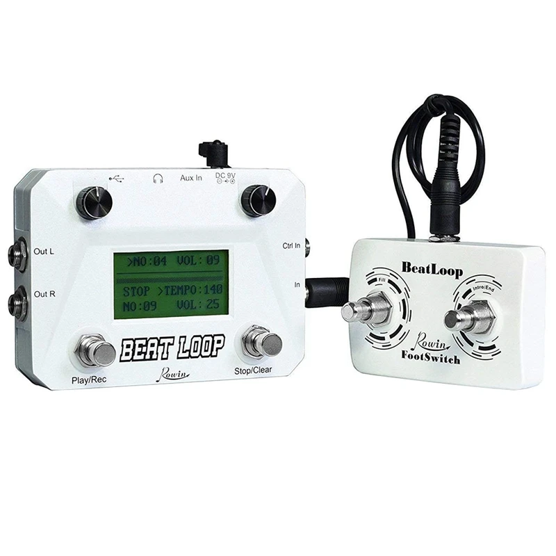 Lbl 01 барабанная машина для гитары с ножным переключателем 3 различных режима Usb Type