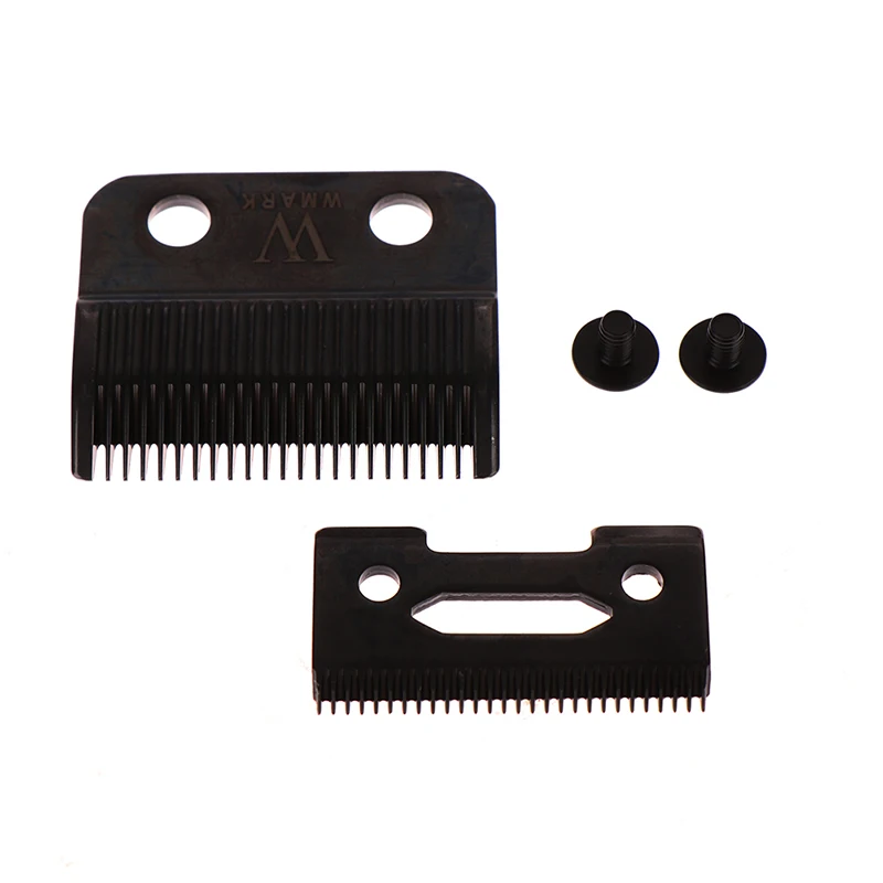 

1set Replacement Movable Blade Professional Hair Clipper Blade Carton Steel Accessories Screws For Hair Trimmer