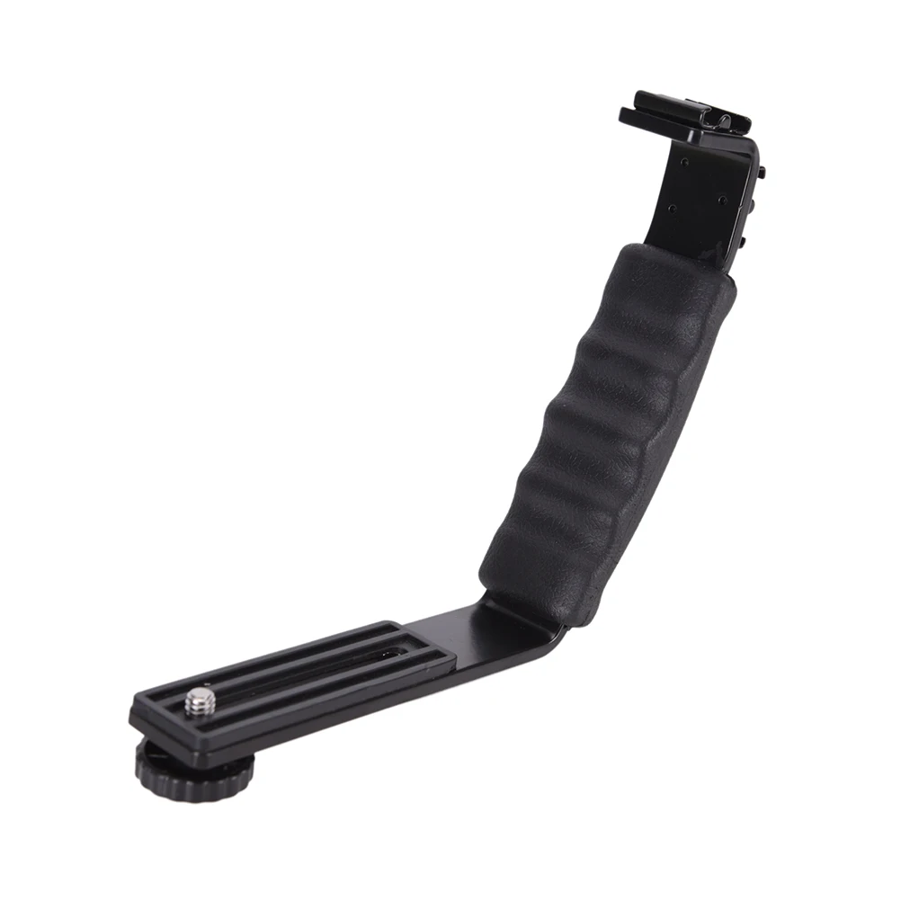 

Universal Flash Camera Grip L Bracket Holder Hot Shoe Mount DSLR Holder Photography With 2 Standard Side