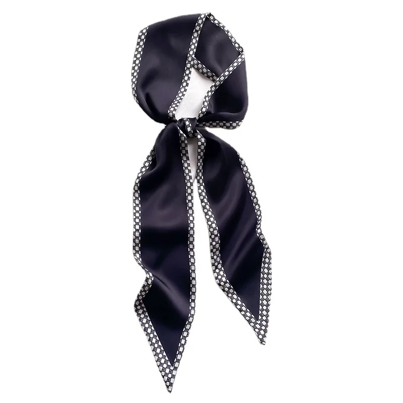 

Шелковые шарфы, Женская бандана, платок для волос, мягкий шейный платок, шарф, головные платки, роскошный хиджаб с принтом, Пашмина