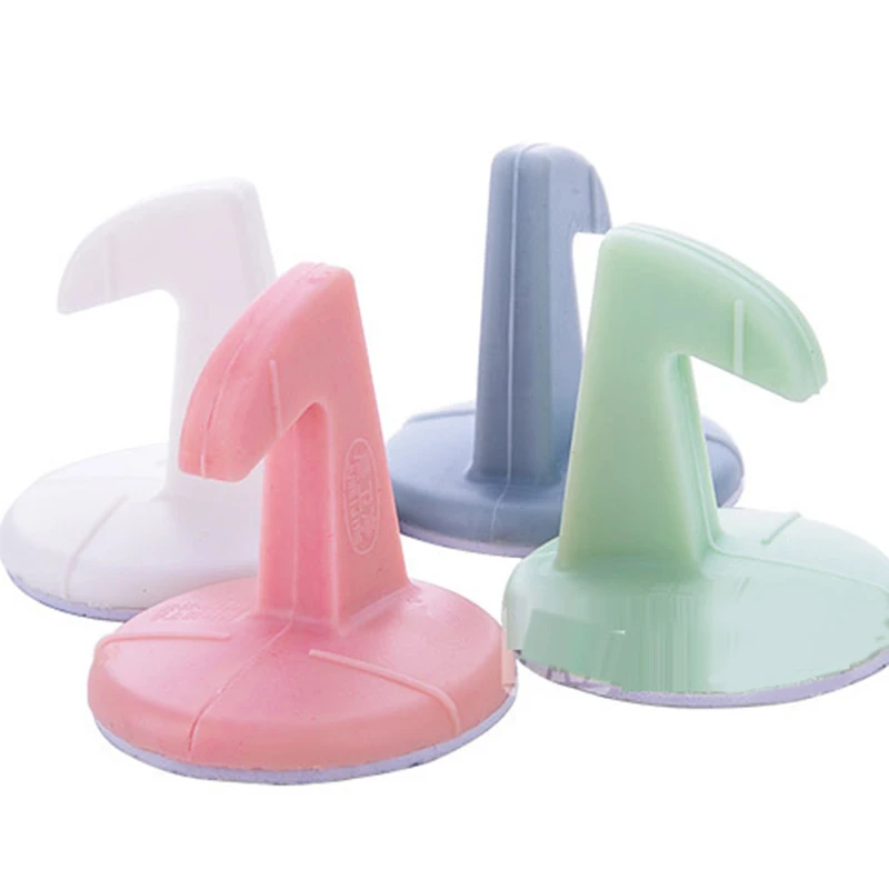 Новая ветрозащитная дверная ручка силиконовый стоппер однотонная мягкая